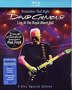 David Gilmour / Remember That Night - Live At RAH / 2xBluRay (A) [Z3]