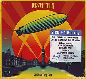 Led Zeppelin / Сelebration Day / BluRay + 2CD / CD size digipack [15]