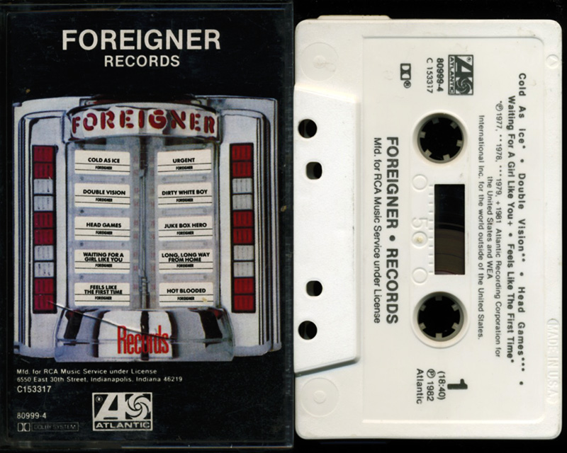 Foreigner / Records Club Ed / CCS stereo [Y3][DSG]