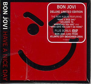 Bon Jovi / Have A Nice Day (NM/NM) CD + DVD / ltd digipack [R1][03][DSG]