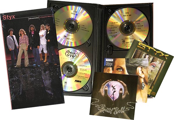 Styx / Chronicles: 3 Classic Albums (sealed) / 3CD box [12][DSG]