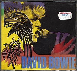 David Bowie and Steve Ray Vaughan / The Duke and the Hawk (live bootleg) (VG/VG) 2CD fat jewel box [04]