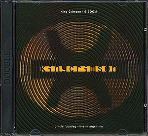 King Crimson / B`Boom Live in Argentina (VG/VG) 2CD [06][DSG]