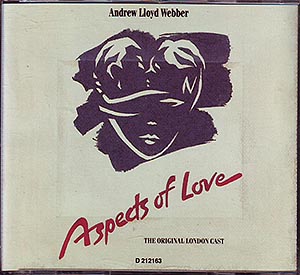 Aspects Of Love / by A.L. Webber / Original London Cast (VG/VG) 2CD fat jewel [04][DSG]
