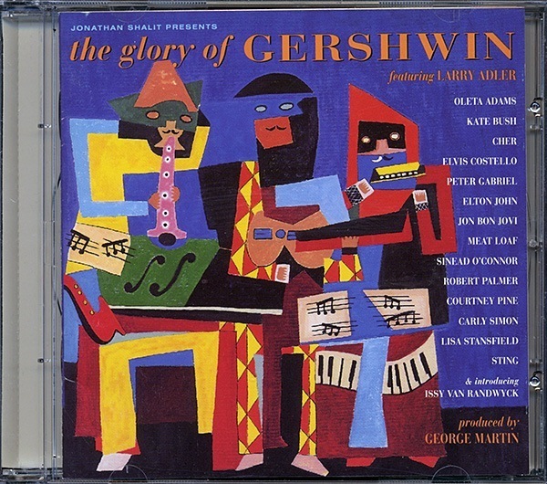 The Glory of Gershwin (various artists) / Gabriel, Sting, Elton etc (NM/NM) CD [02][09][10][DSG]