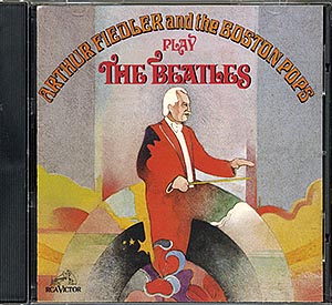 Beatles tribute: Arthur Fiedler and the Boston Pops play The Beatles (VG+/NM) CD [16]