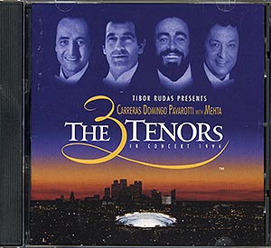 The 3 Tenors In Concert (NM/NM) CD [09][DSG]