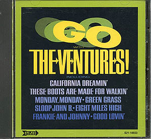 The Ventures / Go With The Ventures + Batman Theme (NM/NM) CD [09][DSG]