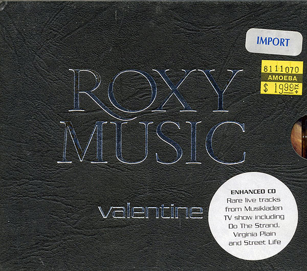 Roxy Music / Valentine (live) (box with book) (NM/NM) CD [11][DSG]