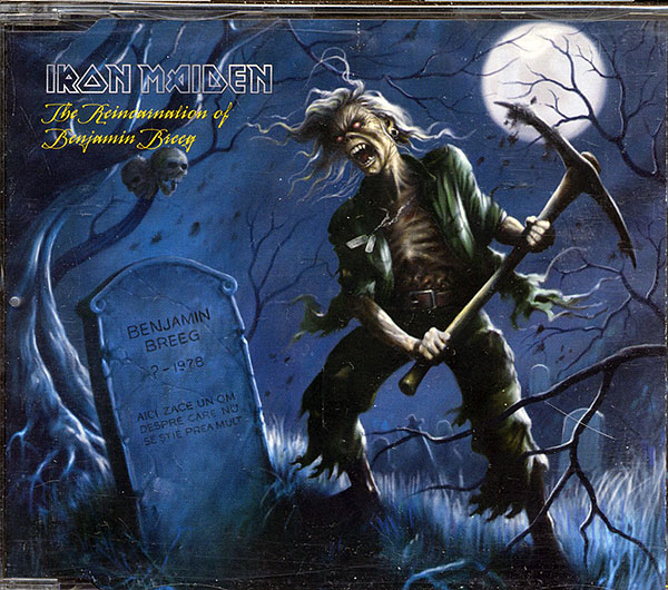 Iron Maiden / The Reincarnation Of Benjamin Breeg (single) (NM/NM) CD [R2][DSG]