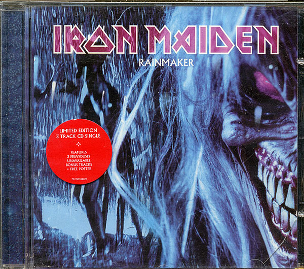 Iron Maiden / Rainmaker (single) (NM/NM) CD [12][DSG]