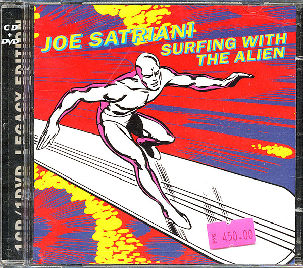 Joe Satrani / Surfing With The Alien SE (NM/NM) CD+DVD [11][DSG]