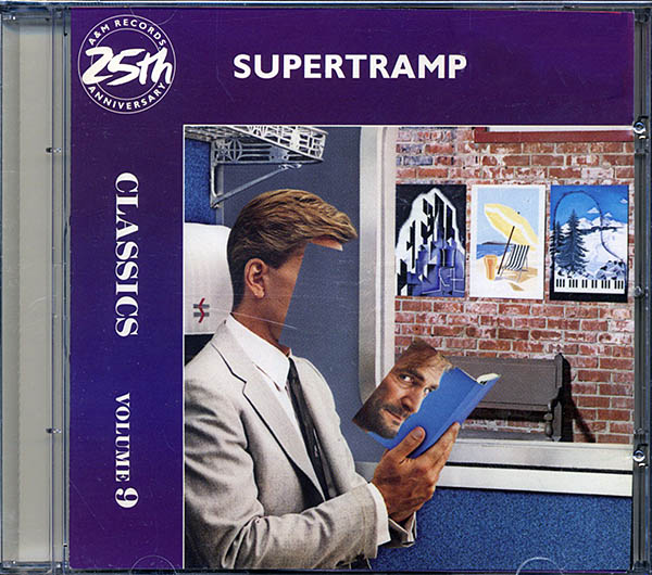 Supertramp / A&M 25th Anniversary Classic Volume 9 (NM/NM) CD [17][DSG]