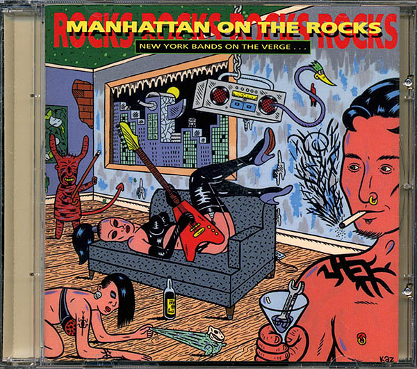 Manhattan On The Rocks (various) (NM/NM) CD [16][DSG]
