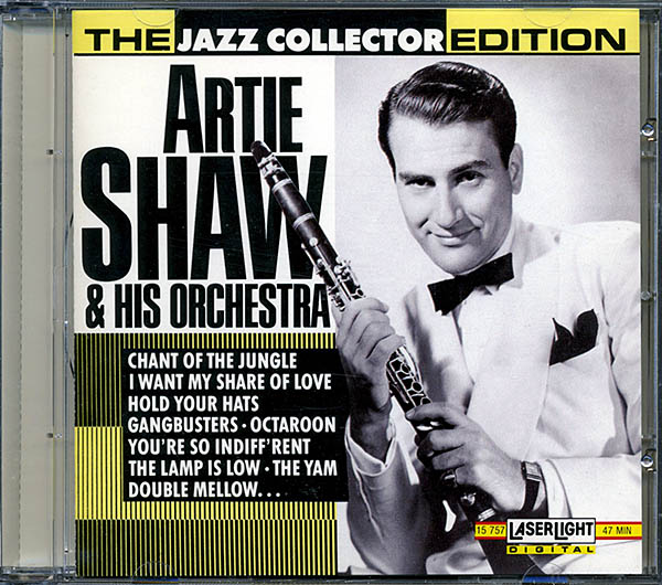 Artie Shaw / Jazz Collector Edition (NM/NM) CD [16][DSG]