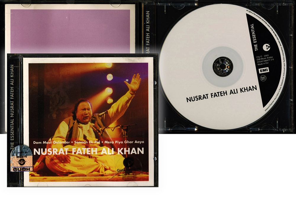 Nusrat Fateh Ali Khan / Essential (VG+/NM) CD [17][DSG]