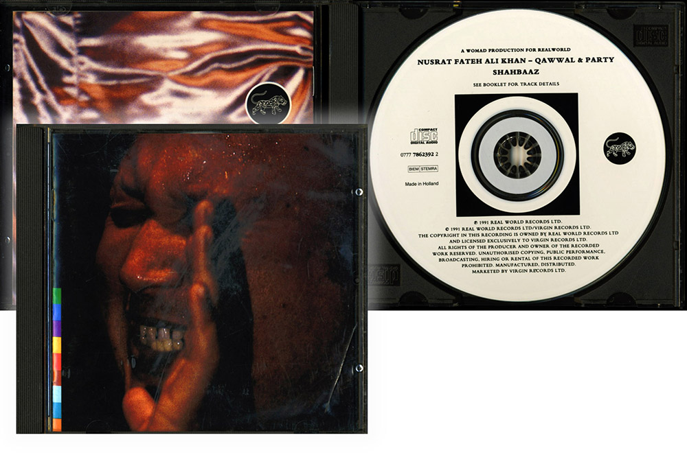 Nusrat Fateh Ali Khan / Shahbaaz (VG+/NM) CD [17][DSG]