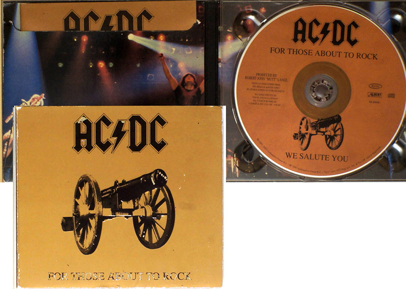 AC/DC/ For Those About To Rock (digipack) / CD [09] (NM/NM) 