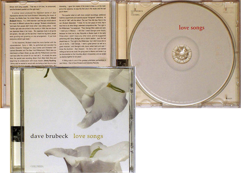 Dave Brubeck / Love Songs / CD [12][DSG] (NM/NM) 