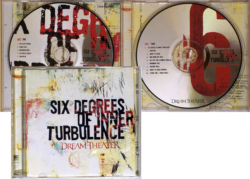 Dream Theater / Six Degrees Of Inner Turbulence / 2xCD [08] (NM/NM) 