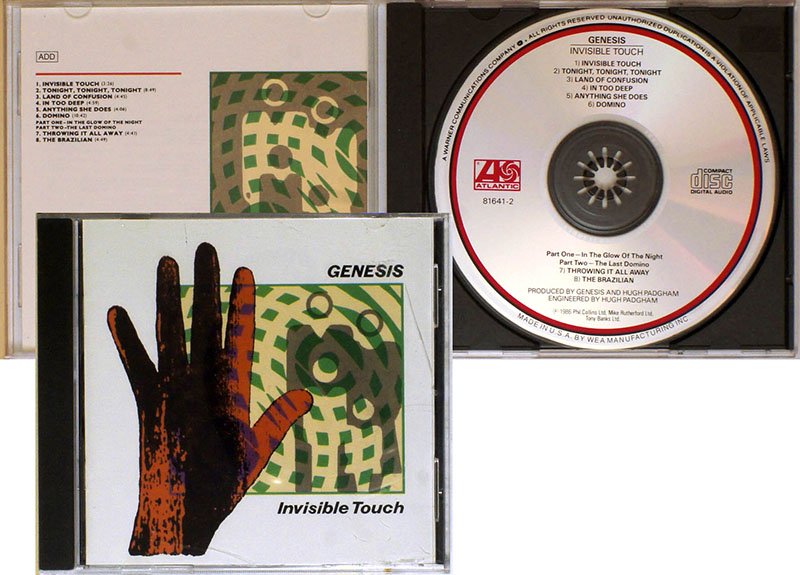 Genesis / Invisible Touch / CD [06] (NM/NM) 
