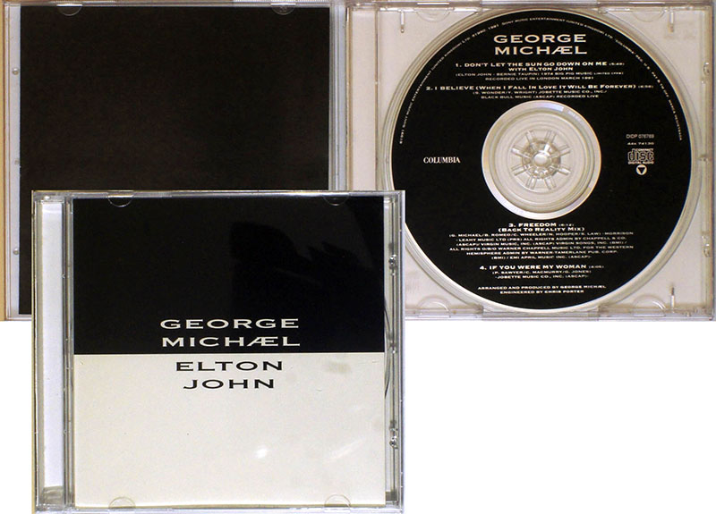 George Michael & Elton John / Don`t Let The Sun... / CD [06] (NM/NM) 