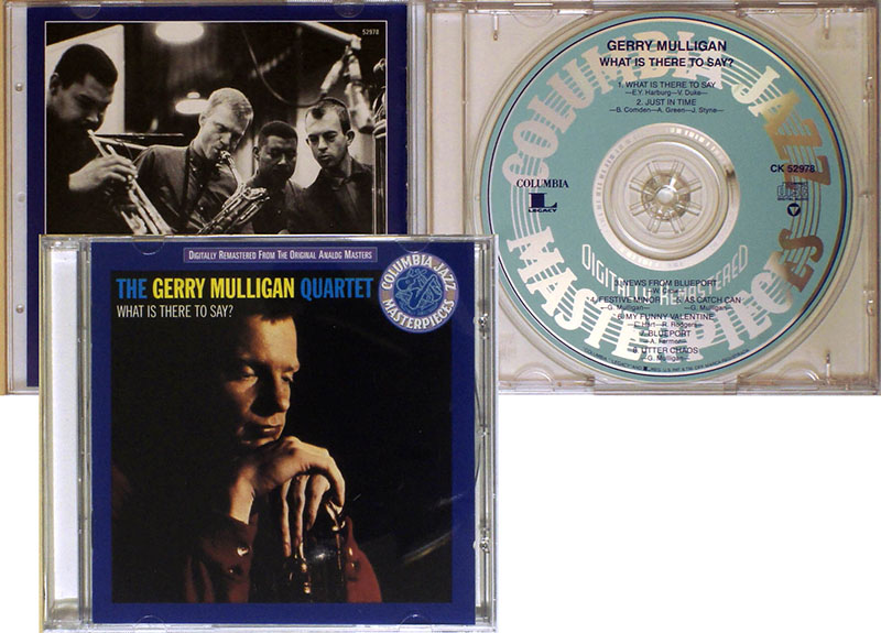 Gerry Mulligan / The GM Quartet - What Is There To Say? / CD [06] (NM/NM) 