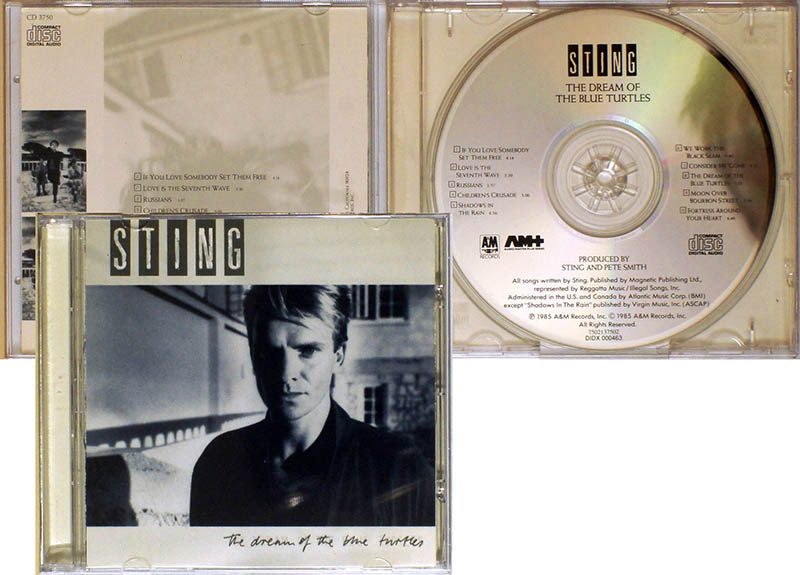 Sting / The Dream Of The Blue Turtles Audio Master + / CD [01] (NM/NM) 
