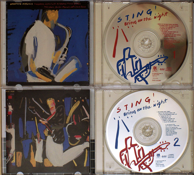Sting / Bring On The Night / 2xCD [01] (NM/NM) 