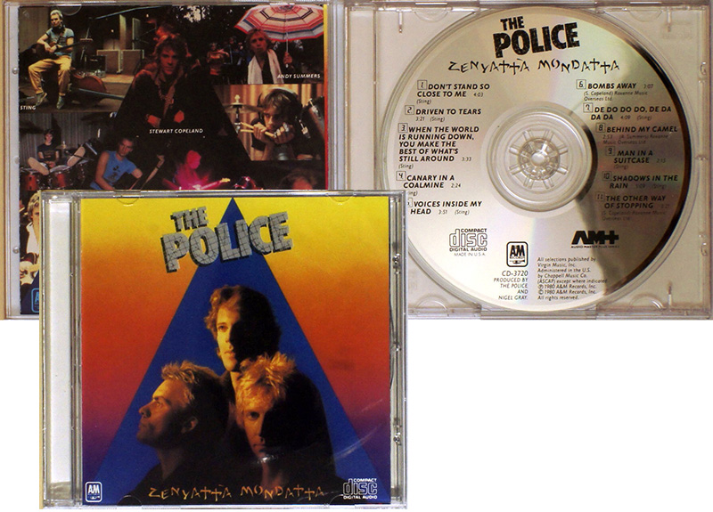 The Police / Zenyatta Mondatta Audio Master + / CD [07] (NM/NM) 