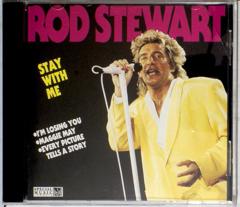 Rod Stewart / Stay With Me (EX/NM) CD [11] USA