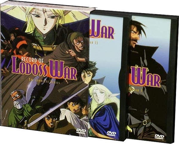Record Of Lodoss War / complete series 1..13 / DVD R1 / 2 disc Box set