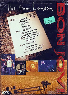 Bon Jovi / Live From London (sealed) / DVD NTSC [Z6]