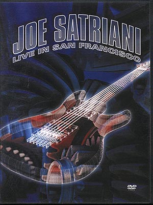 Joe Satriani / Live in San Francisco (unoff) / double sided DVD NTSC [Z5]