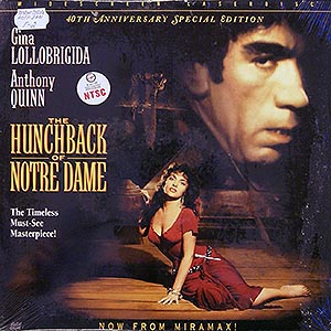 The Hunchback of Notre Dame (G. Lollobridgida) / LD NTSC