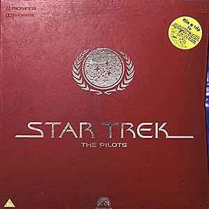 Star Trek: The Pilots / 4LD box LD PAL