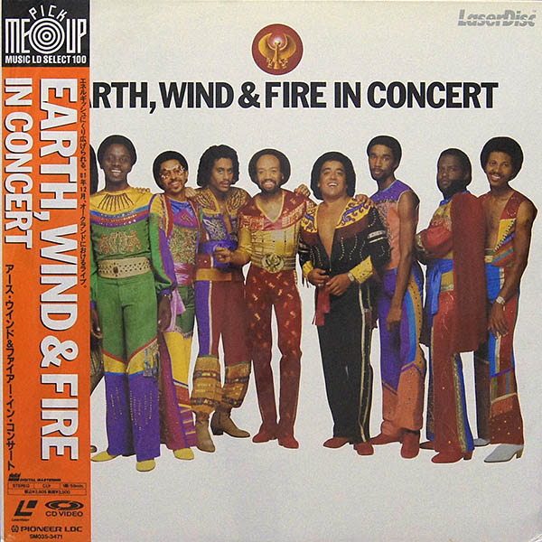Earth, Wind and Fire / In Concert (Japan) / LD NTSC [LMU01][DSG]