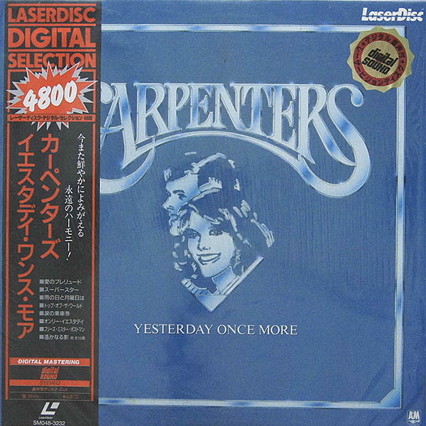 Carpenters / Yesterday Once More (Japan) / LD NTSC [LMU01][DSG]
