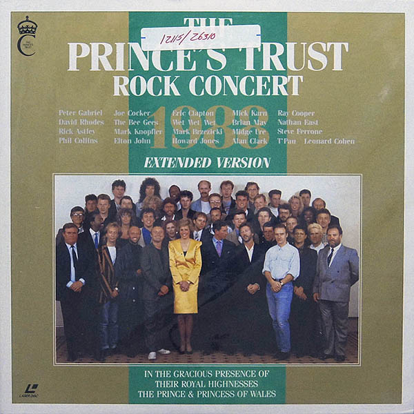 The Prince`s Trust Rock Concert 1988 (Japan) / LD NTSC [LMU01]