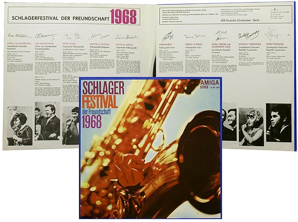 Schlager Festival der Freundschaft 1968 / various / gatefold ()