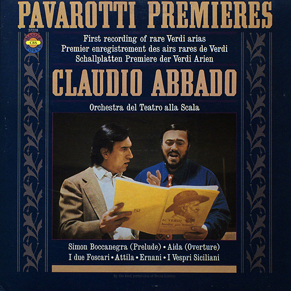Luciano Pavarotti / Pavarotti Premiers with Claudio Abbado [J5][SK]