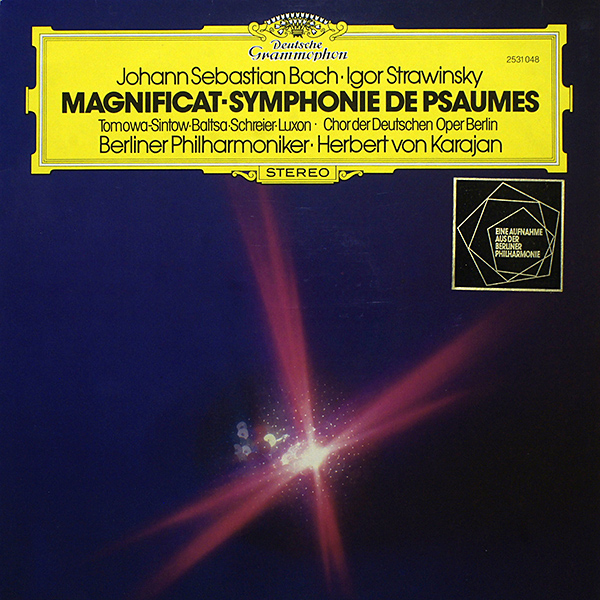 Karajan / Bach, Stravinsky / Magnificat... [J5]