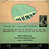 Khachaturian: Concerto For Piano & Orchestra [J5]