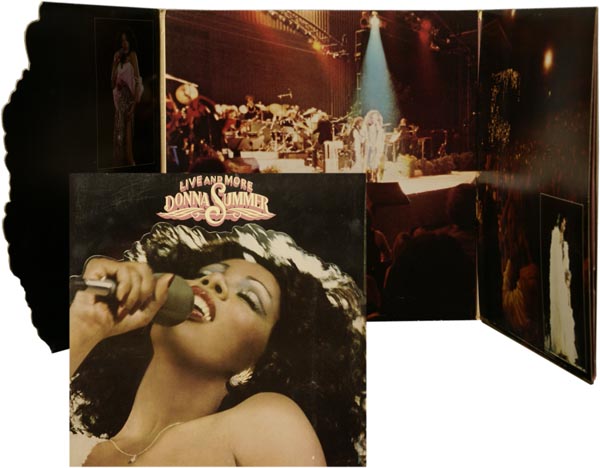 Donna Summer / Live And More / 2LP album shape cover [B3]