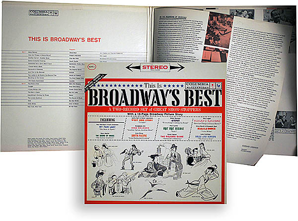 Broadway Best / 2LP gatefold  with booklet / B2WS 1 [A2][DSG]