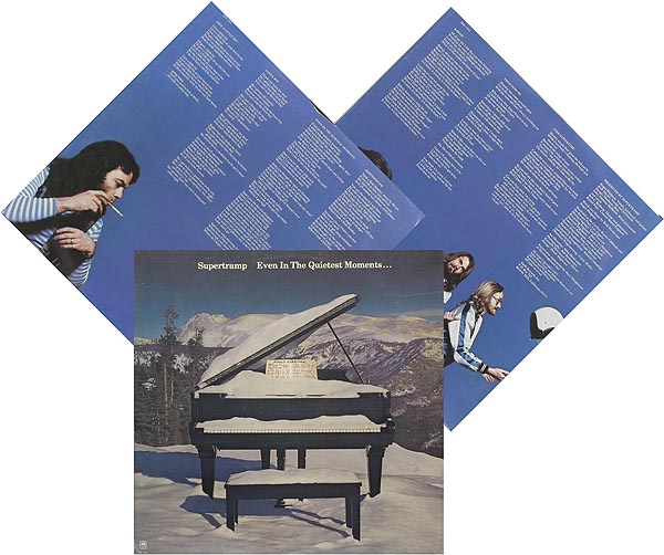 Supertramp / Even In The Quitest Moments / with insert / A&M SP-4634 [C4][C4][C4]