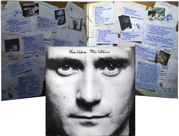Phil Collins / Face Value / gatefold / Atlantic SD 16029 [D1][D1]