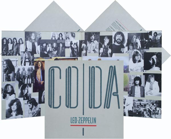 Led Zeppelin / Coda / gatefold with insert / UK 0051 [A6]