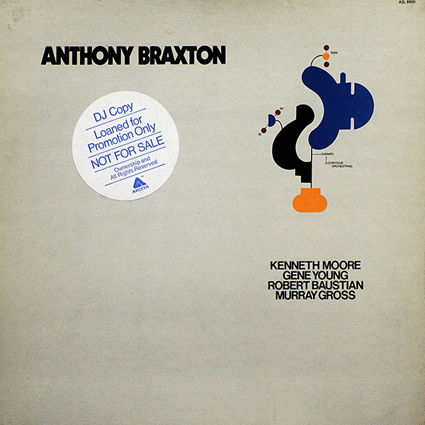Anthony Braxton / Anthony Braxton 1978 / 3LP box / A3L 8900 [F3][DSG] NM/NM
