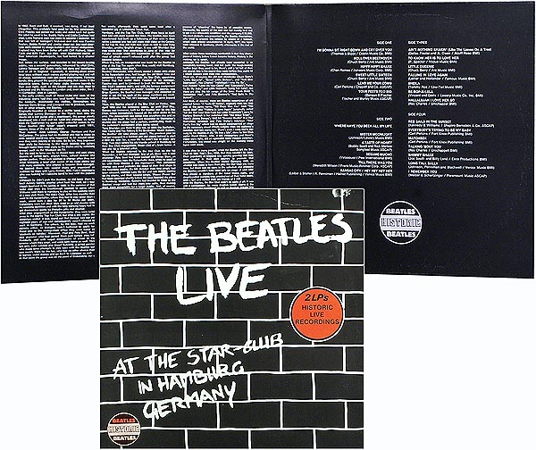 Beatles / Live At The Star Club, Hamburg / 2LP gatefold [C6+]